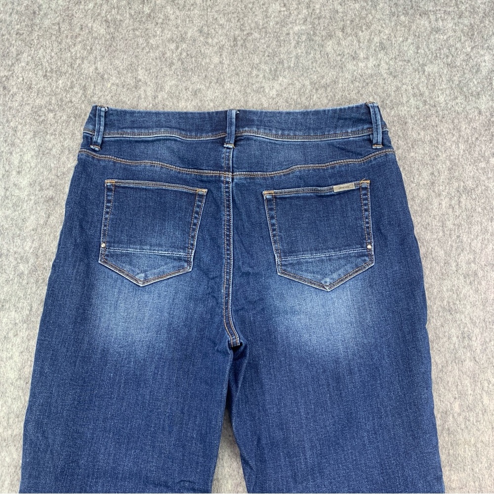 Chicos So Slimming Slim Crop Leg Jeans Women's Medium Wash Denim - Size 6 (0.5) - Picture 4 of 14